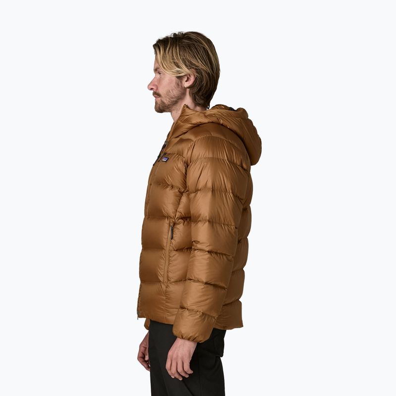 Мъжко пухено яке Patagonia Fitz Roy Down Hoody deer brown 3