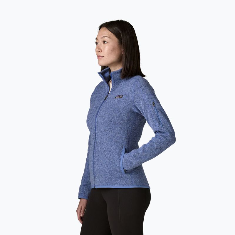 Дамски суитшърт за трекинг Patagonia Better Sweater diver blue 3