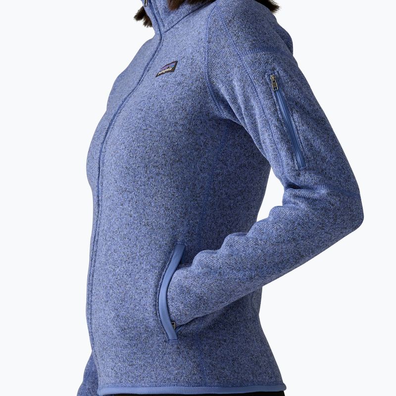 Дамски суитшърт за трекинг Patagonia Better Sweater diver blue 4