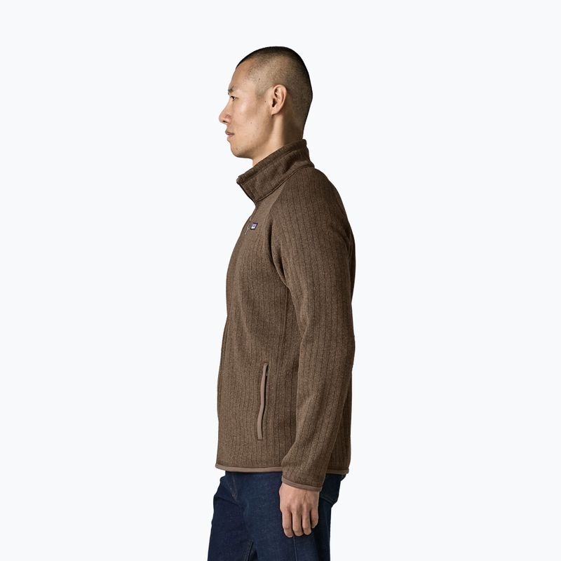 Мъжки суитшърт за трекинг Patagonia Better Sweater Fleece marlow brown rib knit 3