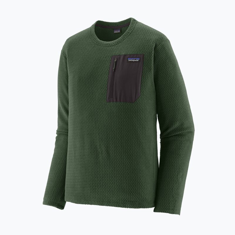 Мъжки суитшърт Patagonia R1 Air Crew treeline green 2