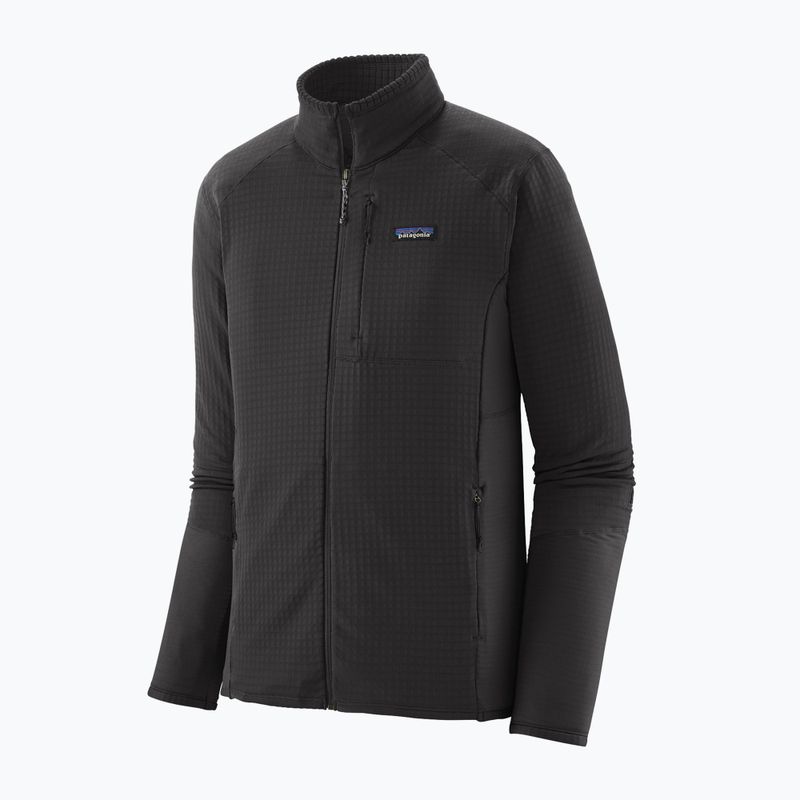 Мъжки поларен суитшърт Patagonia R1 black w/black 2