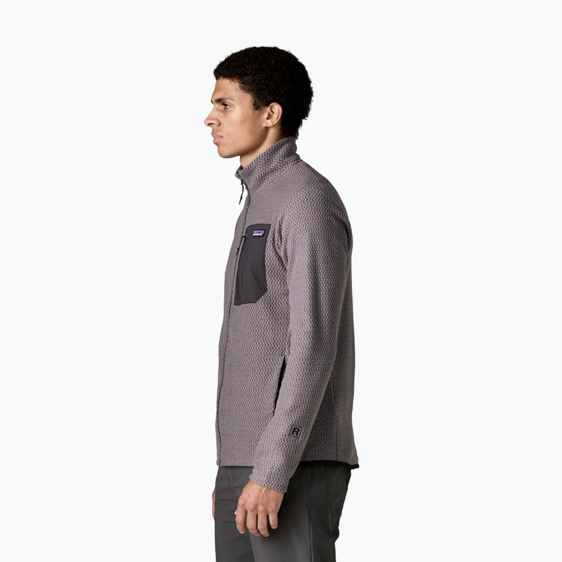 Мъжки поларен суитшърт Patagonia R1 Air may grey 3