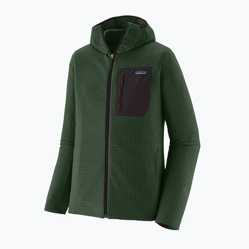 Мъжки суитшърт за трекинг Patagonia R1 Air Full-Zip Hoody treeline green 5