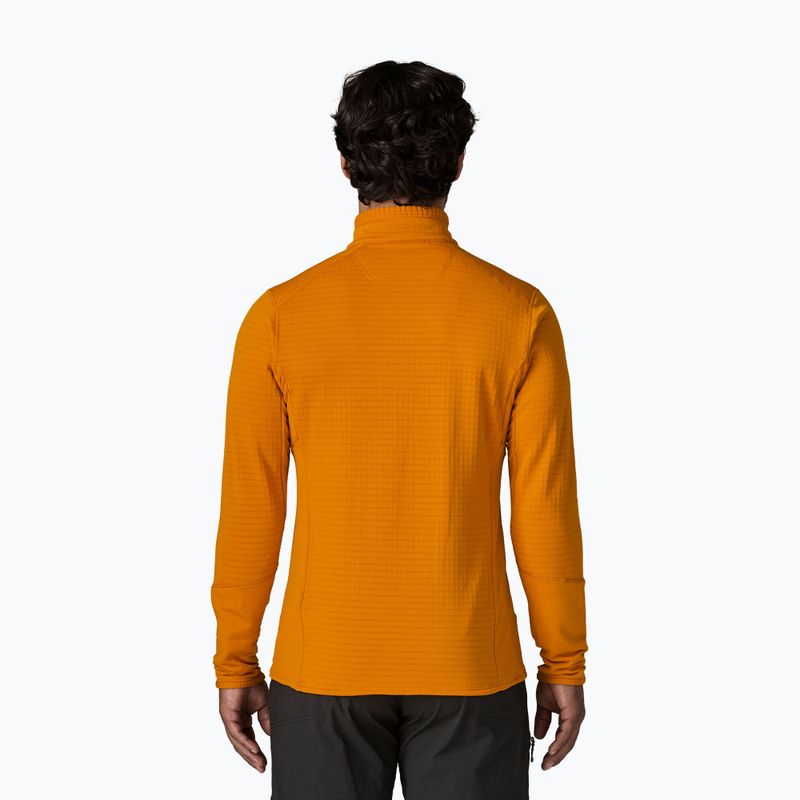 Мъжки суитшърт за трекинг Patagonia R1 Pullover autumn orange 2