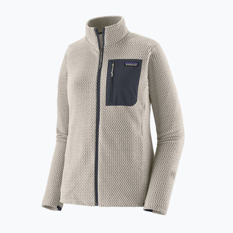 Дамски поларен суитшърт Patagonia R1 Air birch white 4