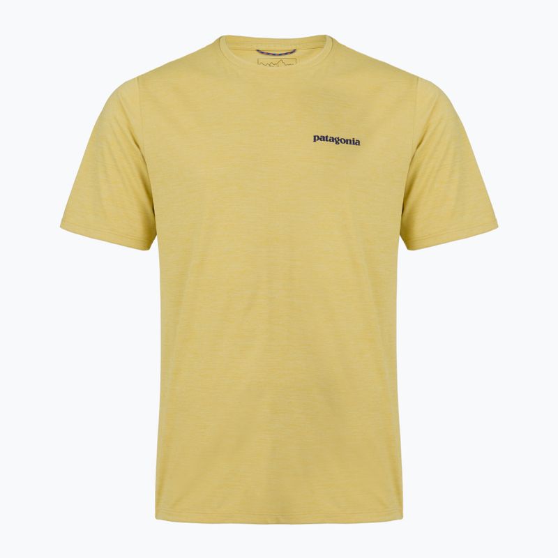 Мъжка тениска Patagonia Capilene Cool Daily Boardshort Logo limestone yellow - light limestone yellow x-dye
