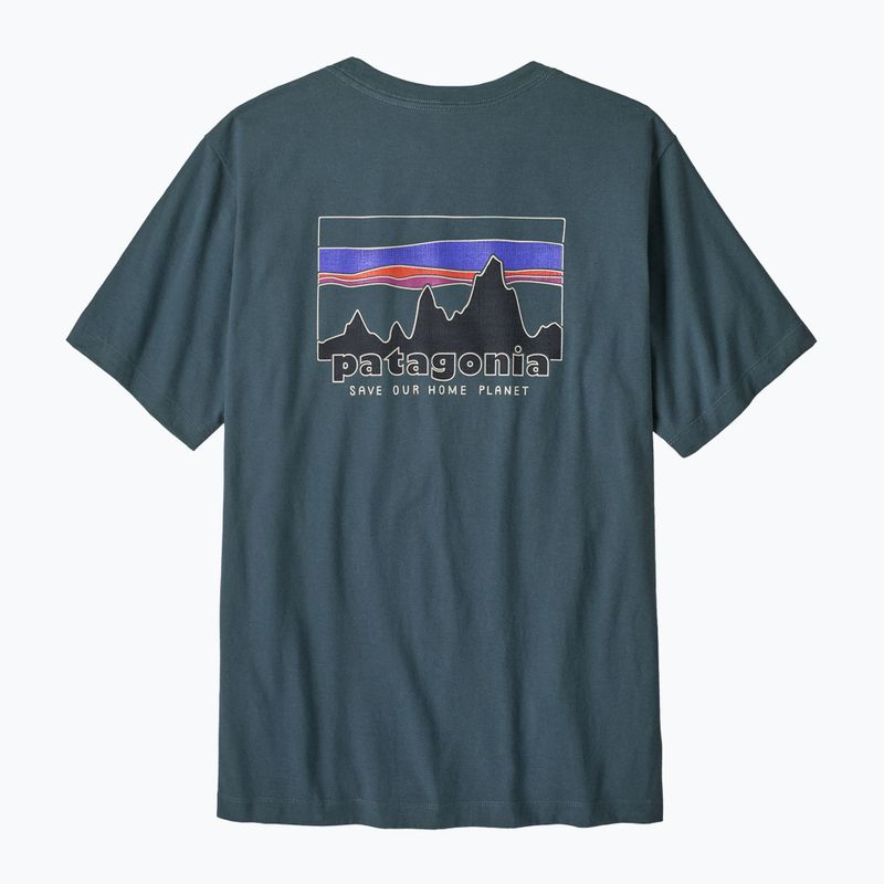 Мъжка тениска Patagonia '73 Skyline T-Shirt summit blue 2