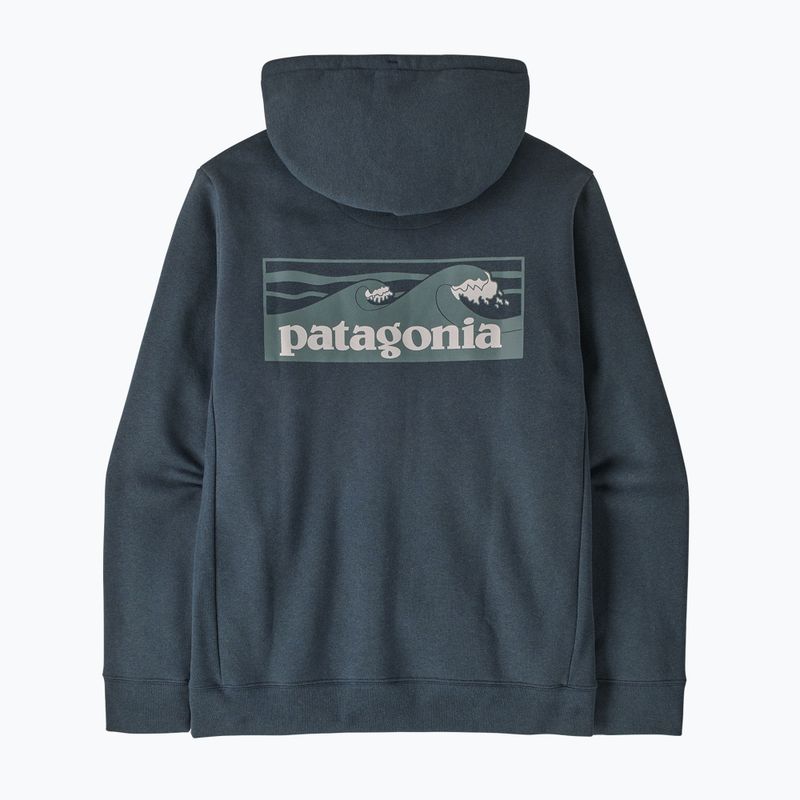 Мъжки суитшърт Patagonia Boardshort Logo Uprisal Hoody Summit Blue 2