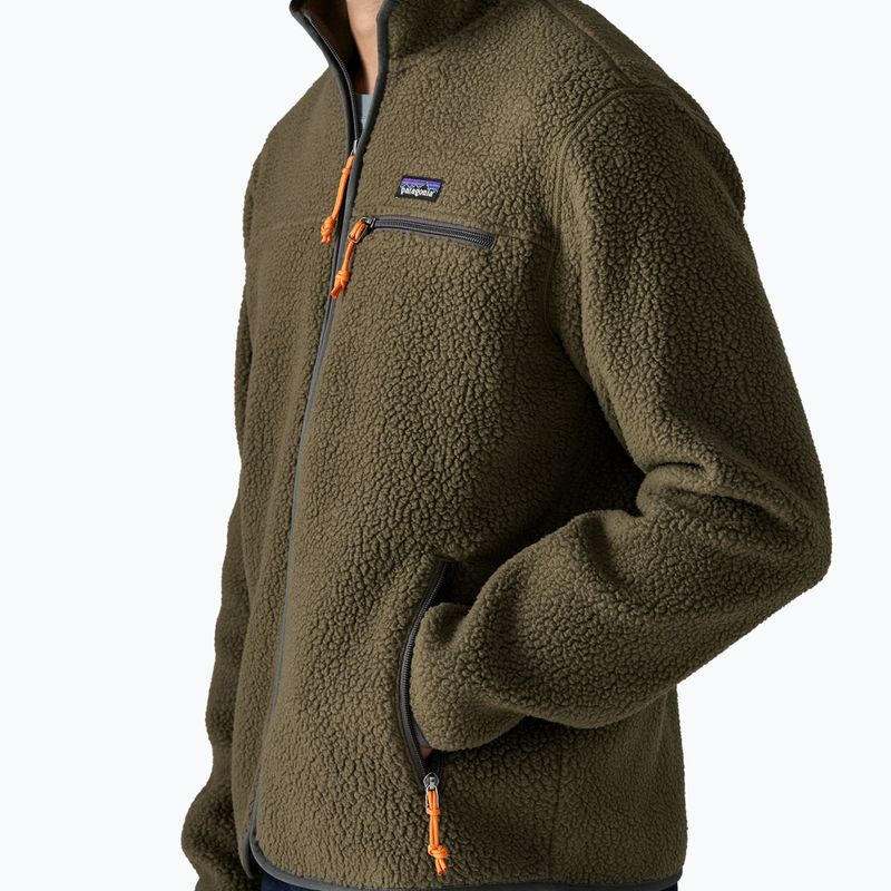 Мъжки поларен суитшърт Patagonia Retro Pile basin green 4
