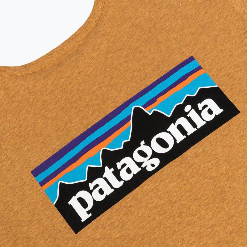 Дамска блуза с дълъг ръкав Patagonia P-6 Logo Responsibili-Tee LS dried mango 4