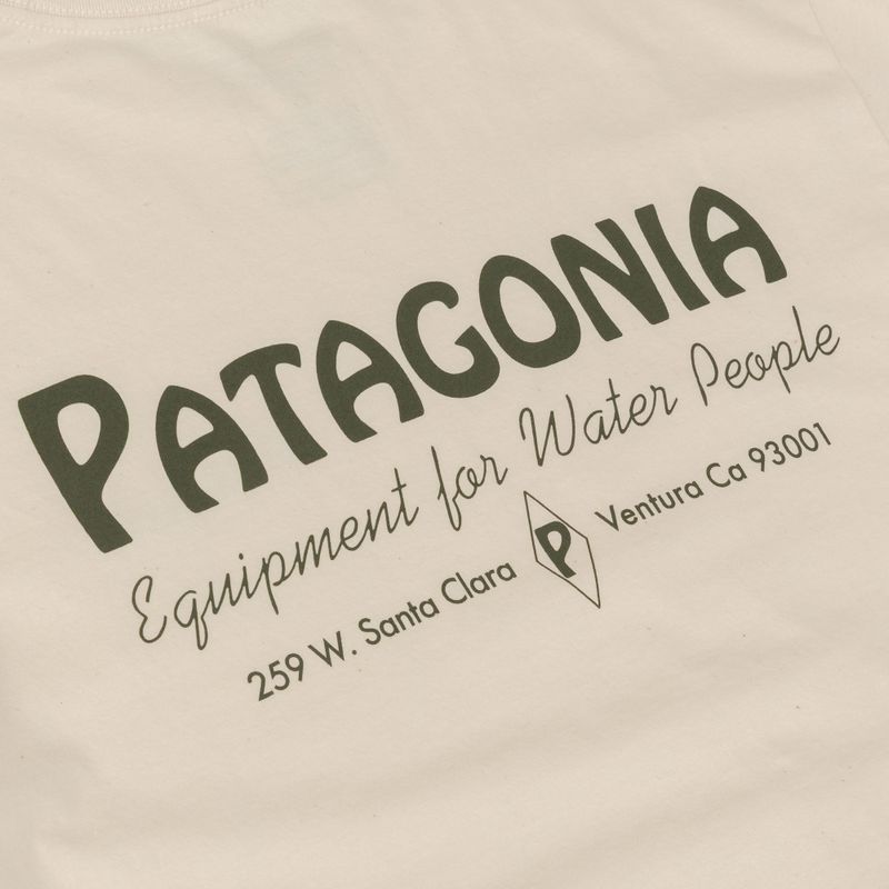 Мъжка тениска Patagonia Water People Banner T-Shirt undyed natural 4