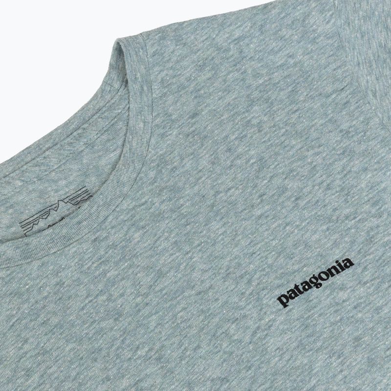 Дамска тениска Patagonia P-6 Logo Responsibili-Tee blue sage 4
