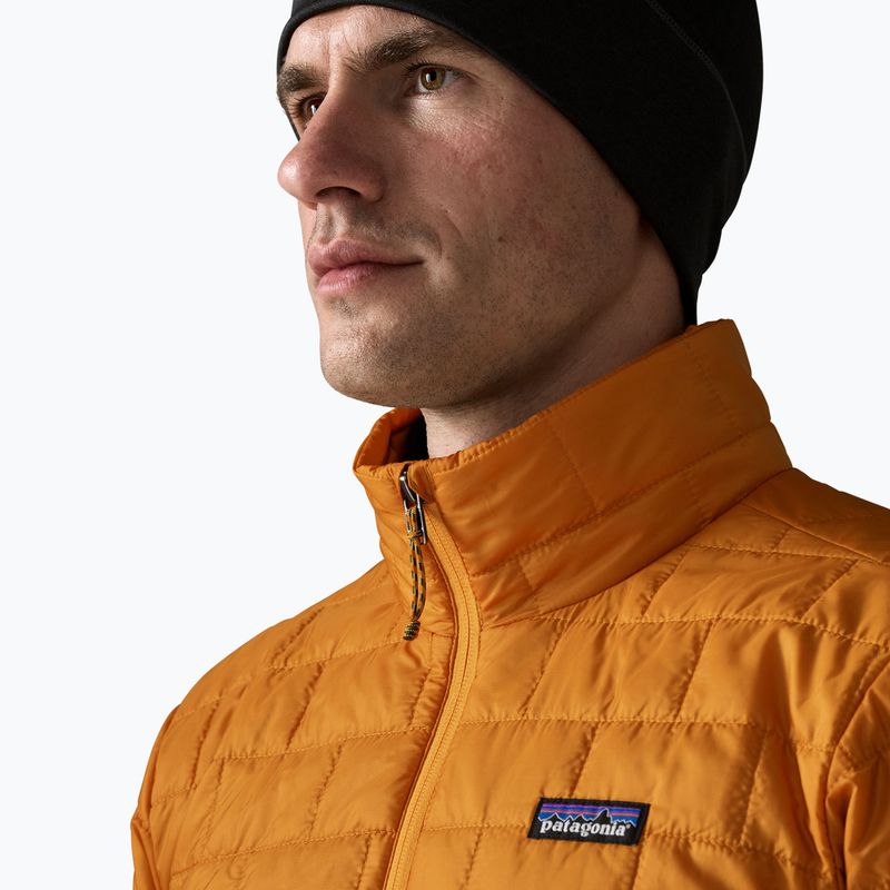 Мъжко ватирано яке Patagonia Nano Puff autumn orange 5