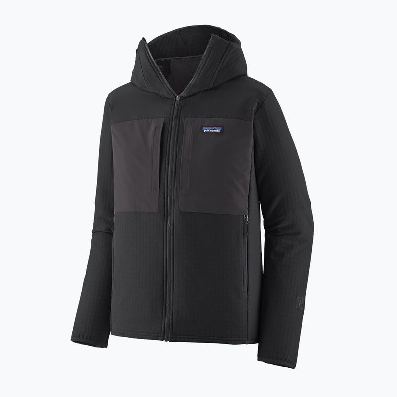 Мъжки суитшърт за трекинг Patagonia R2 TechFace Hoody black 2