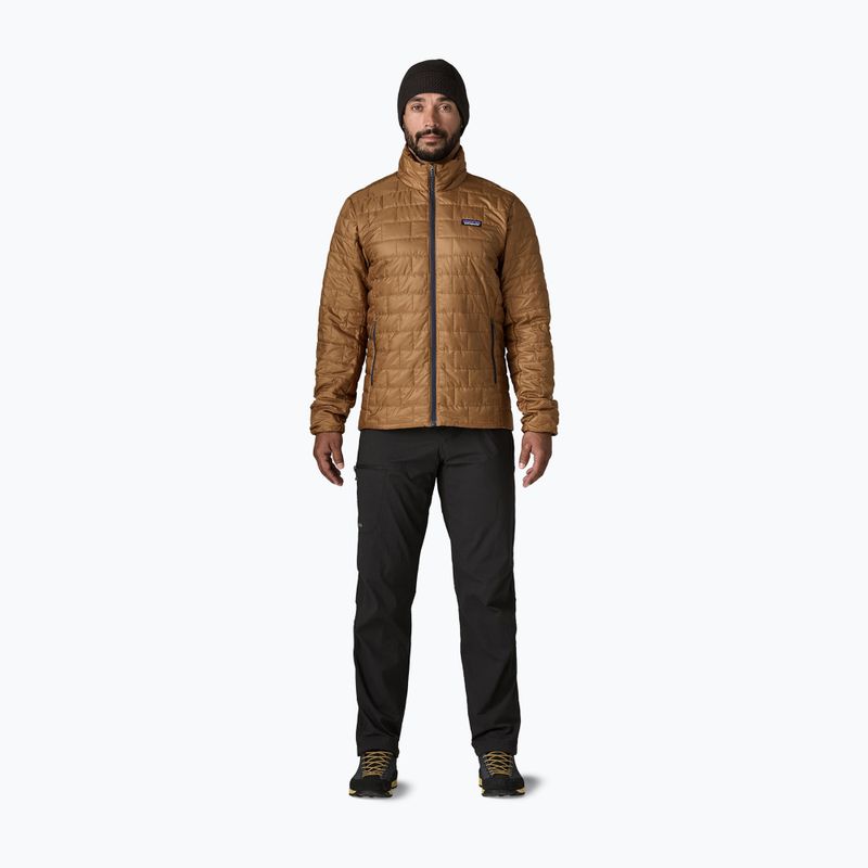 Мъжко ватирано яке Patagonia Nano Puff deer brown 2