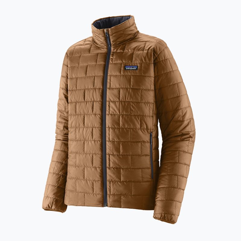 Мъжко ватирано яке Patagonia Nano Puff deer brown 10