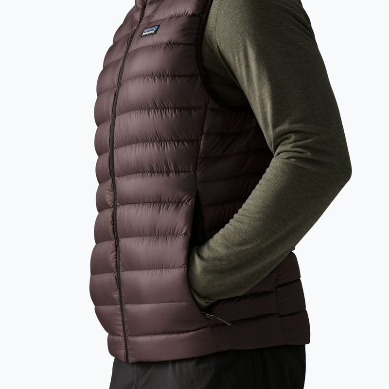 Мъжки елек Patagonia Down Sweater den brown 3