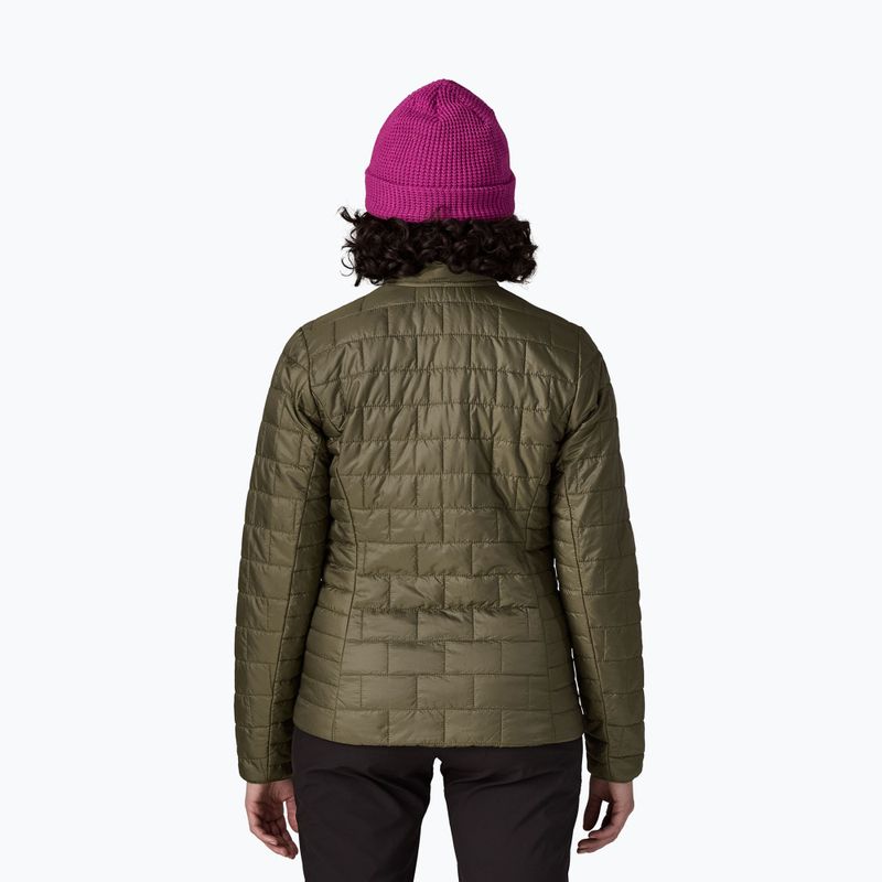 Дамско ватирано яке Patagonia Nano Puff basin green 3