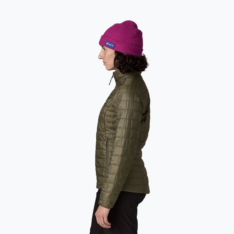 Дамско ватирано яке Patagonia Nano Puff basin green 4
