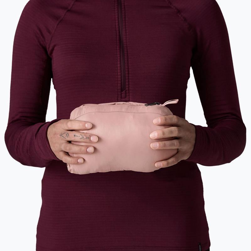 Дамско пухено яке Patagonia Down Sweater Hoody moonrise taupe 10