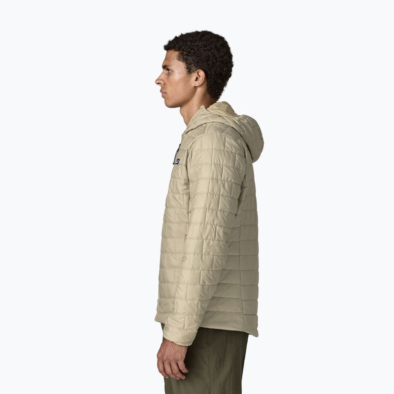 Мъжко ватирано яке Patagonia Nano Puff Hoody weathered stone 3