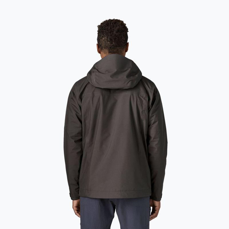 Мъжко яке за дъжд Patagonia Insulated Boulder Fork Rain black 2