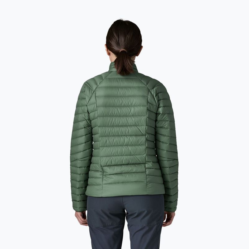 Дамско пухено яке Patagonia Down Sweater canopy green 2