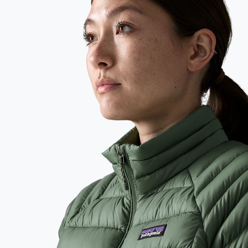 Дамско пухено яке Patagonia Down Sweater canopy green 5