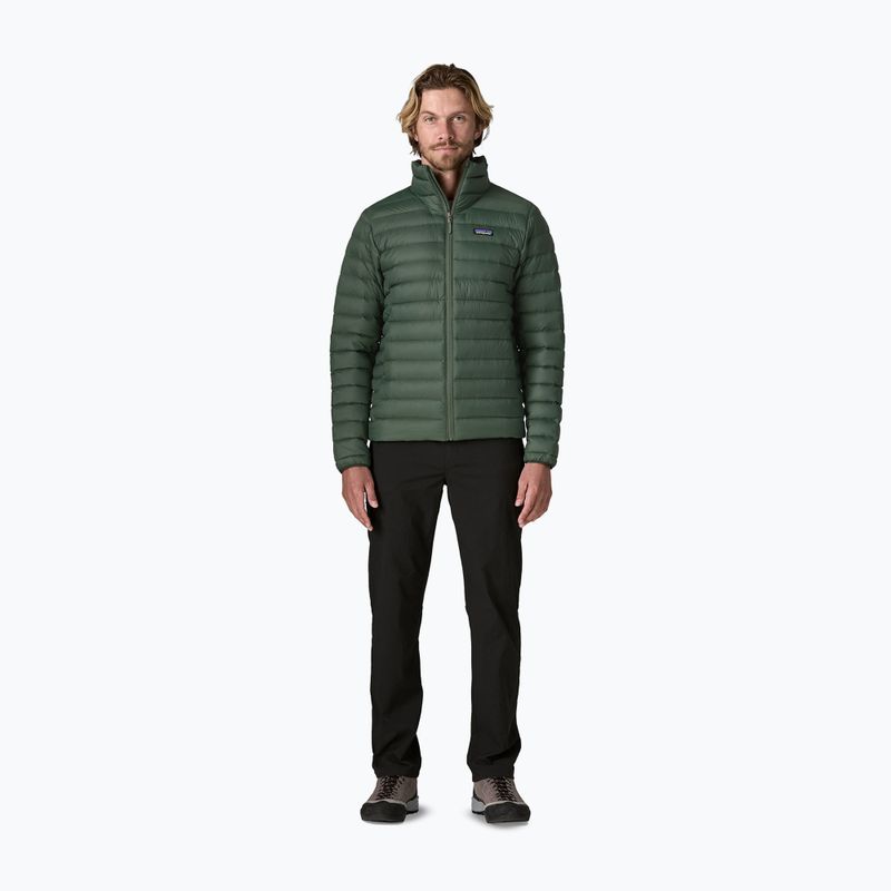 Мъжко пухено яке Patagonia Down Sweater treeline green 2