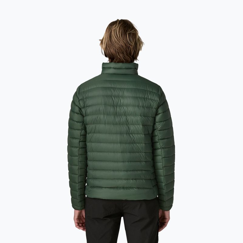 Мъжко пухено яке Patagonia Down Sweater treeline green 3