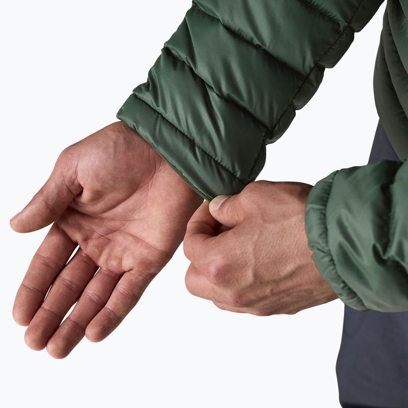Мъжко пухено яке Patagonia Down Sweater Hoody treeline green 8