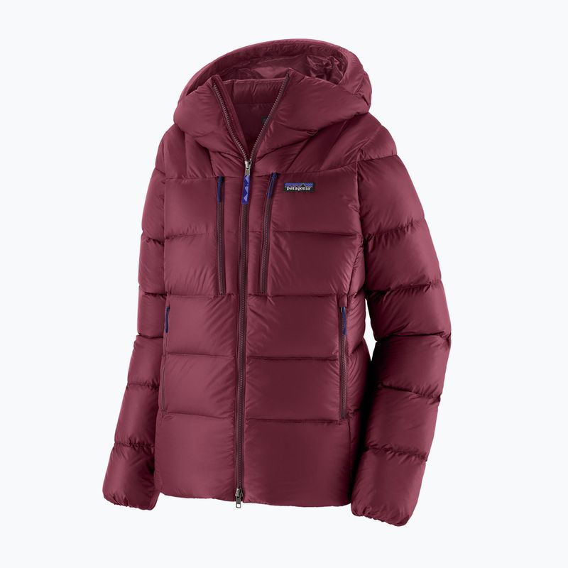 Дамско пухено яке Patagonia Durable Down Hoody berry fig 4