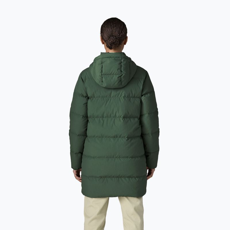 Дамско пухено палто Patagonia Sisar Down Parka canopy green 2