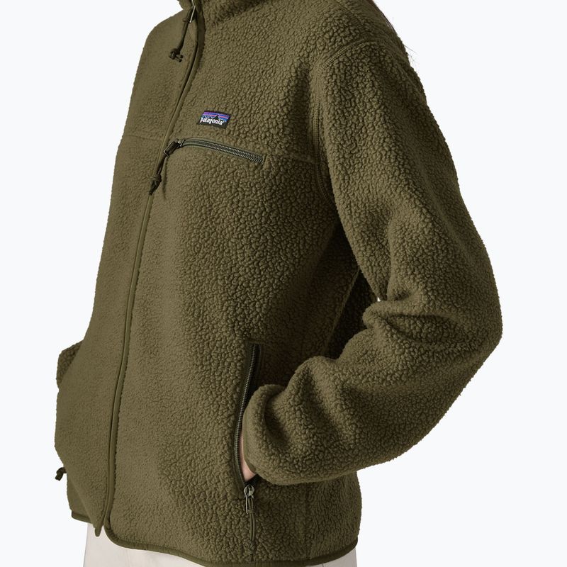 Дамски поларен суитшърт Patagonia Retro Pile basin green 4