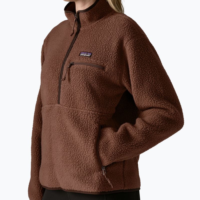 Дамски поларен суитшърт Patagonia Retro Pile Marsupial berm brown 4