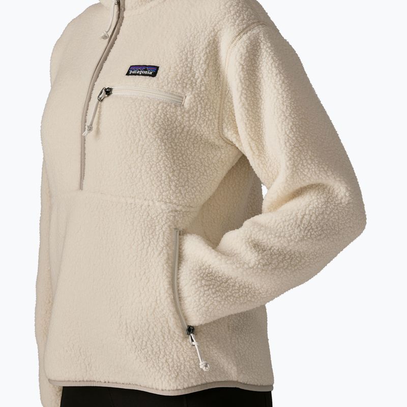 Дамски поларен суитшърт Patagonia Retro Pile Marsupial natural 4