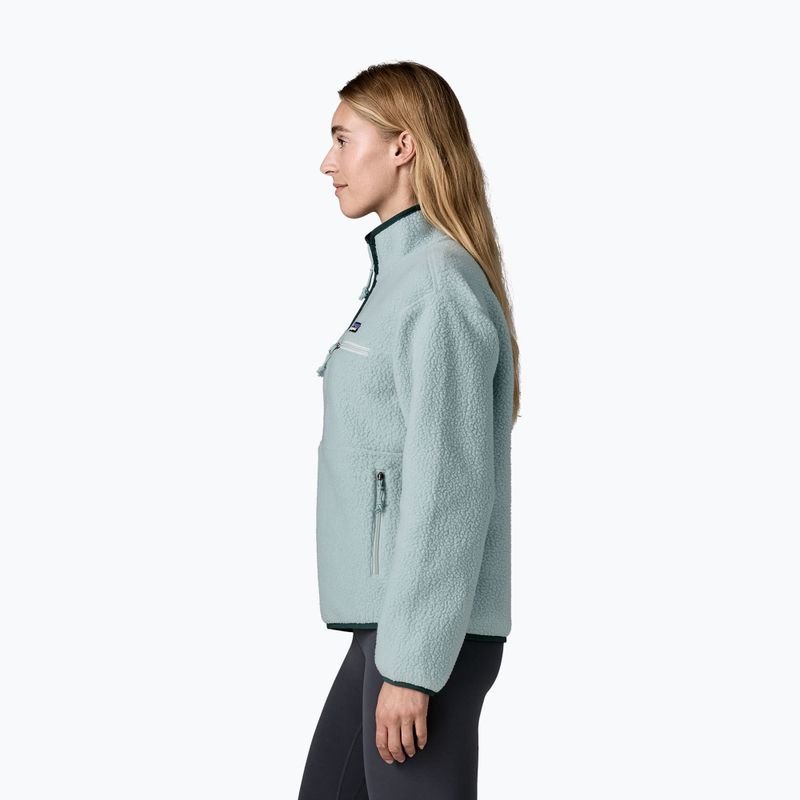 Дамски поларен суитшърт Patagonia Retro Pile Marsupial virtually blue 3