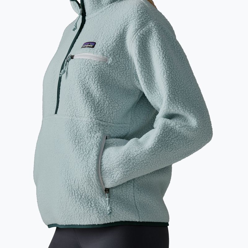 Дамски поларен суитшърт Patagonia Retro Pile Marsupial virtually blue 4