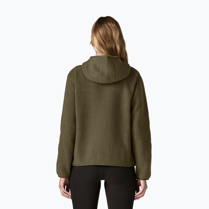 Дамски поларен суитшърт Patagonia Retro Pile Hoody basin green 2