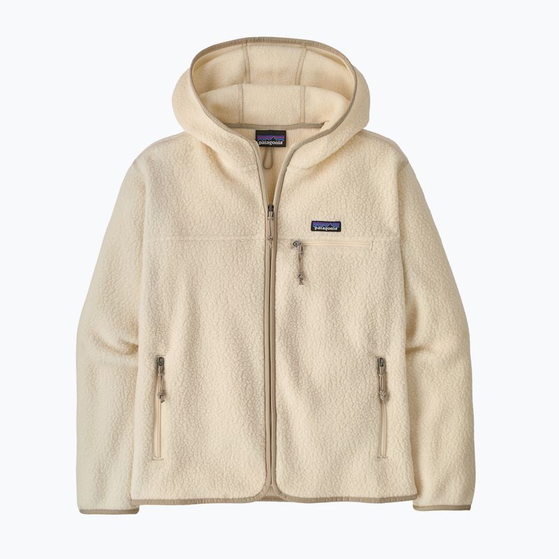 Дамски поларен суитшърт Patagonia Retro Pile Hoody natural