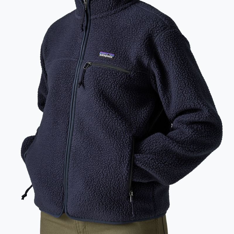 Дамски поларен суитшърт Patagonia Retro Pile Hoody sunken blue 5