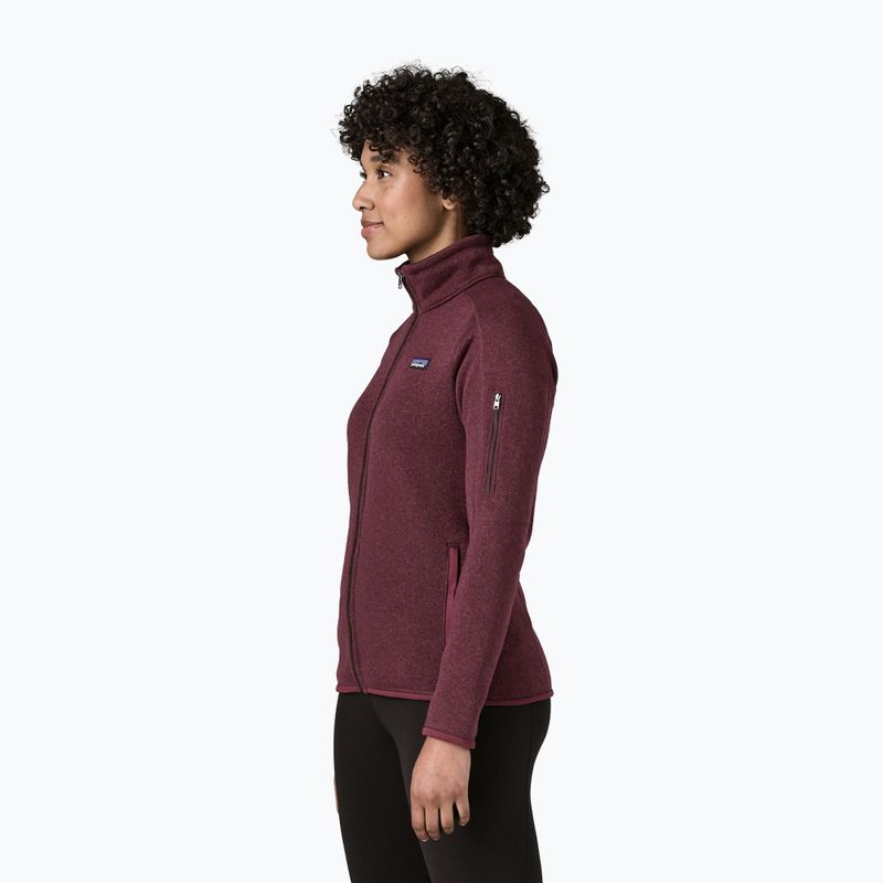 Дамски суитшърт за трекинг Patagonia Better Sweater berry fig 3