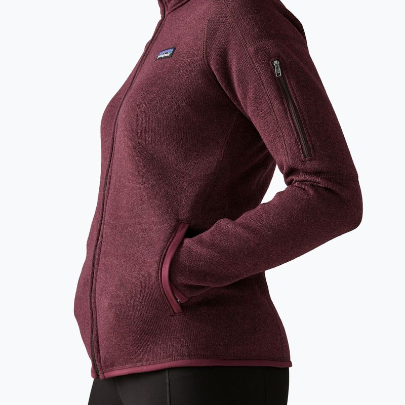 Дамски суитшърт за трекинг Patagonia Better Sweater berry fig 4