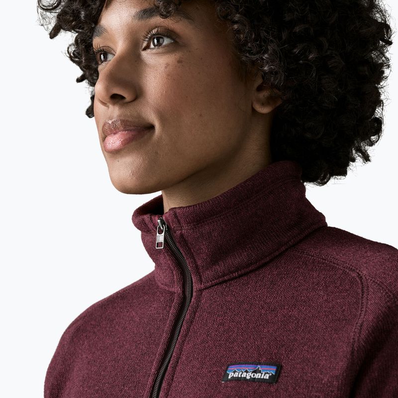 Дамски суитшърт за трекинг Patagonia Better Sweater berry fig 6