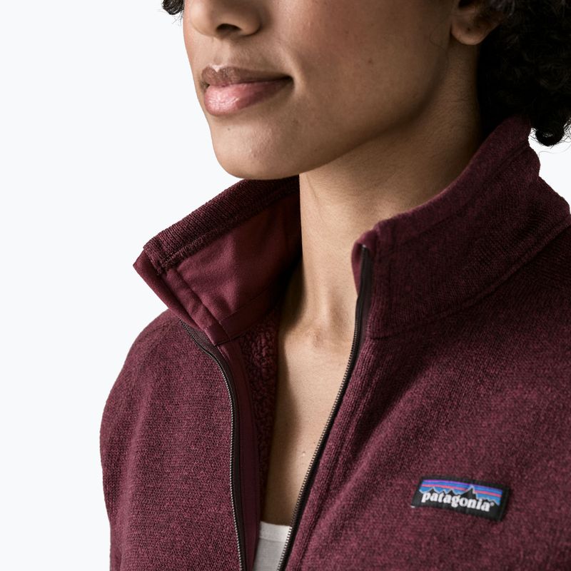 Дамски суитшърт за трекинг Patagonia Better Sweater berry fig 7