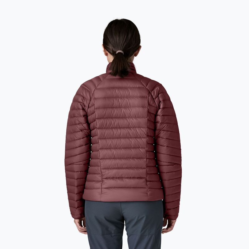 Дамско пухено яке Patagonia Down Sweater dark ruby 2