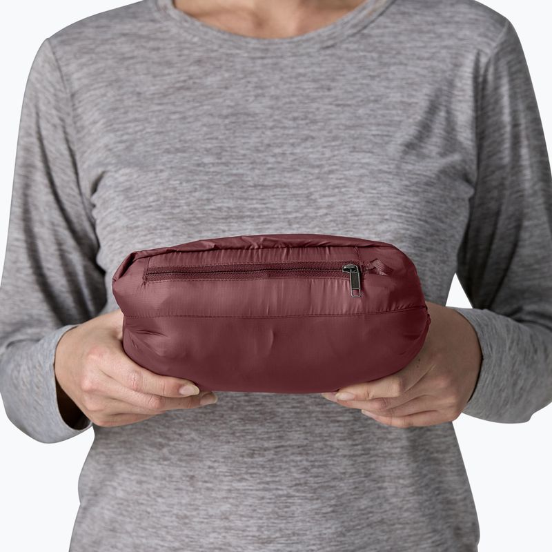 Дамско пухено яке Patagonia Down Sweater dark ruby 7