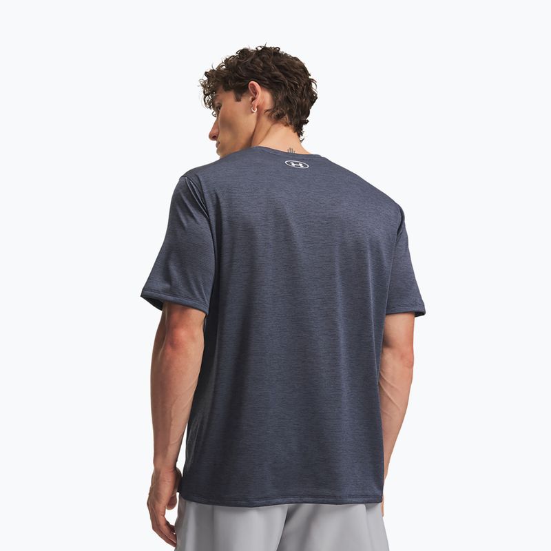 Мъжка тренировъчна тениска Under Armour Tech Vent midnight navy/white 2