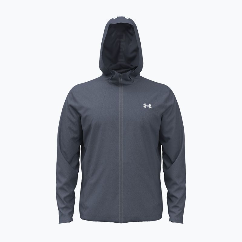 Мъжко тренировъчно яке Under Armour Tech Utility Woven Jacket downpour gray/white